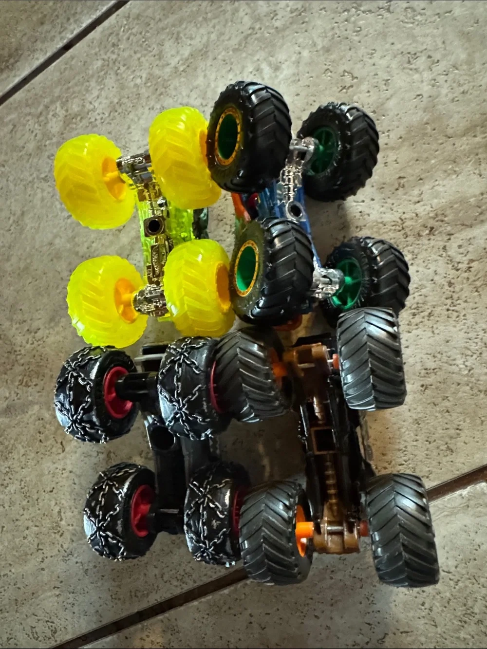 Set of 4 Monster Trucks